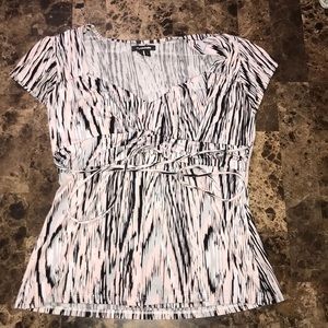 tie in front black, white, grey, light pink